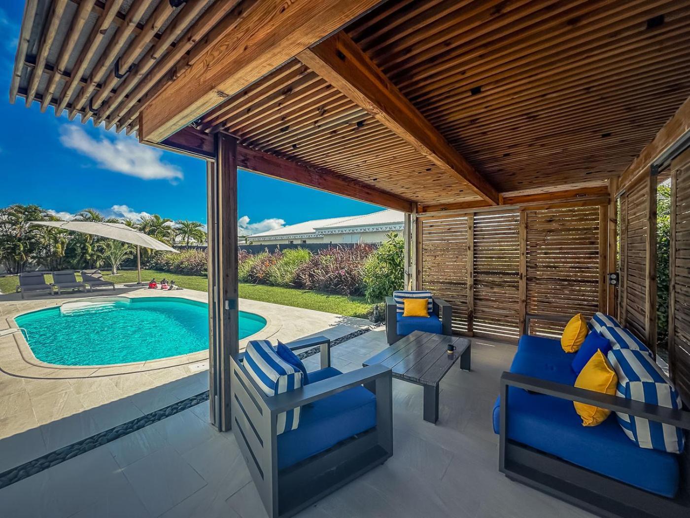 Villa Nomilou Beach avec Accès direct à la Plages Saint-Francois  Exterior foto